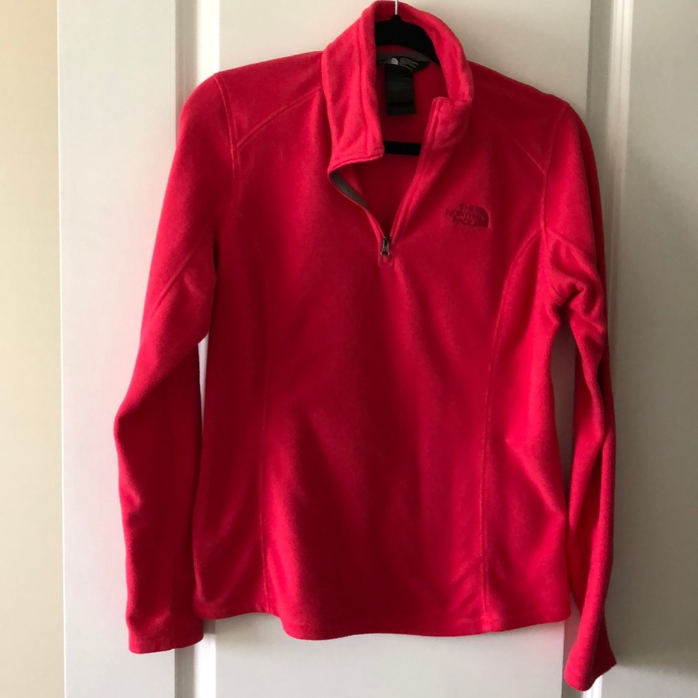 EUC Bright Pink 1/4 Zip